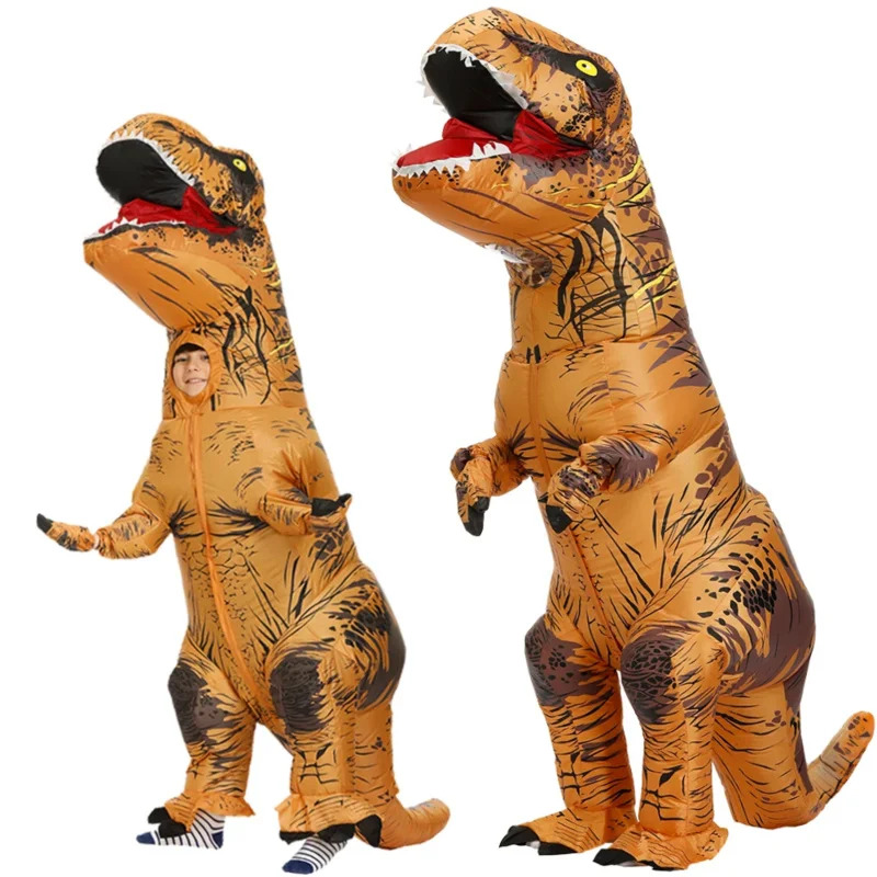 Inflatable Dinosaur Costume Adult - Kostum Dinosaurus Anime Anak-anak Dewasa Kostum