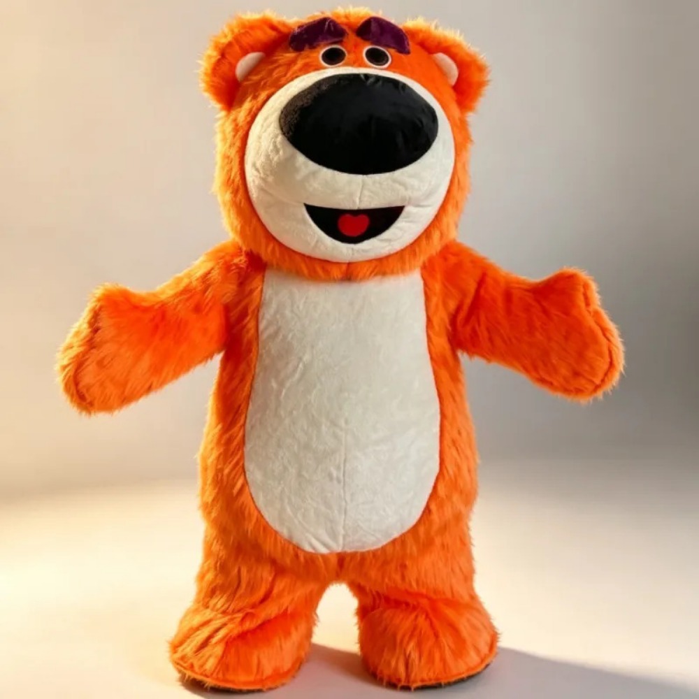 Costumes - Kostum Maskot Beruang Oranye yang Dapat