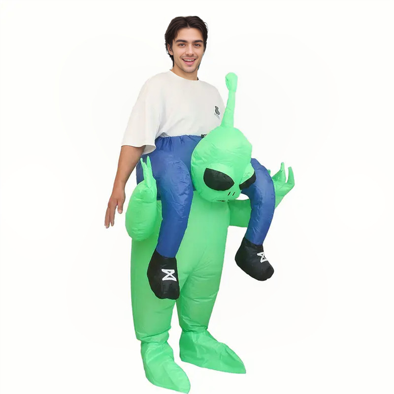Inflatable Dinosaur Costume Adult - Kostum Alien Tiup yang Menyenangkan untuk