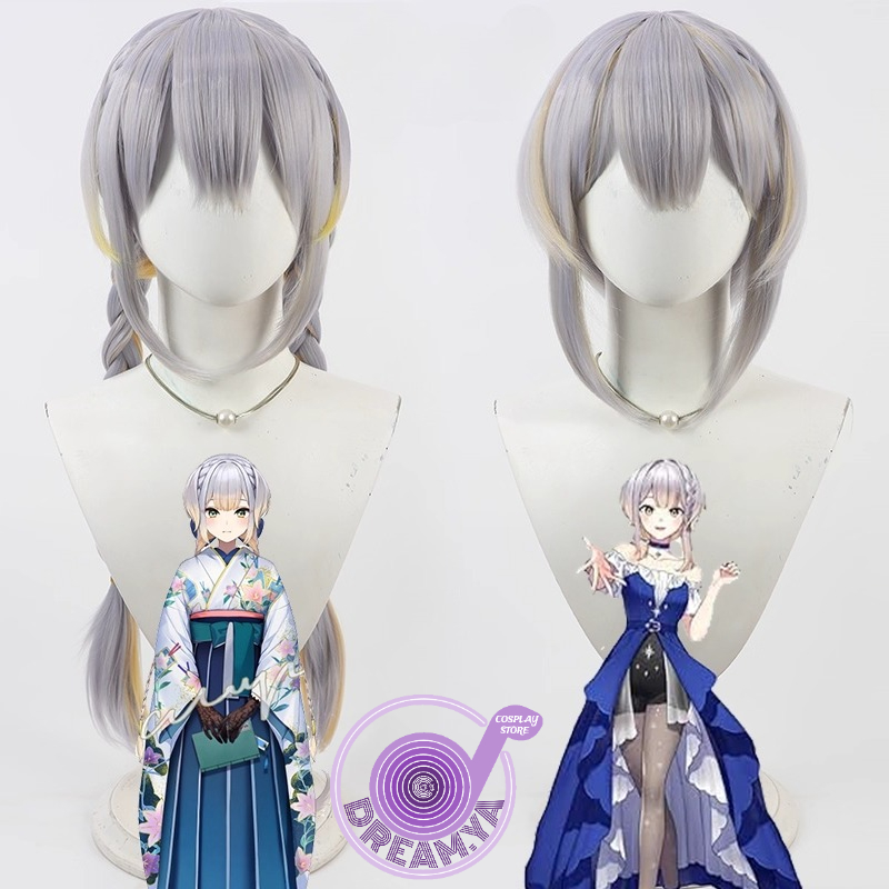 Anime Cosplay Wig Heat Resistant - Wig Cosplay Shioriha Ruri Vtuber Rambut