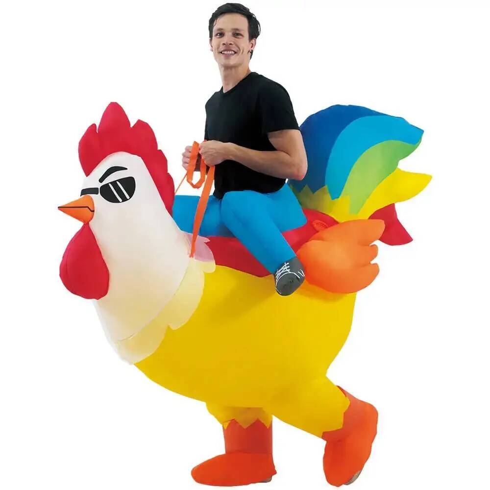Inflatable Dinosaur Costume Adult - Kostum Pesta HOT Kostum Maskot Alien