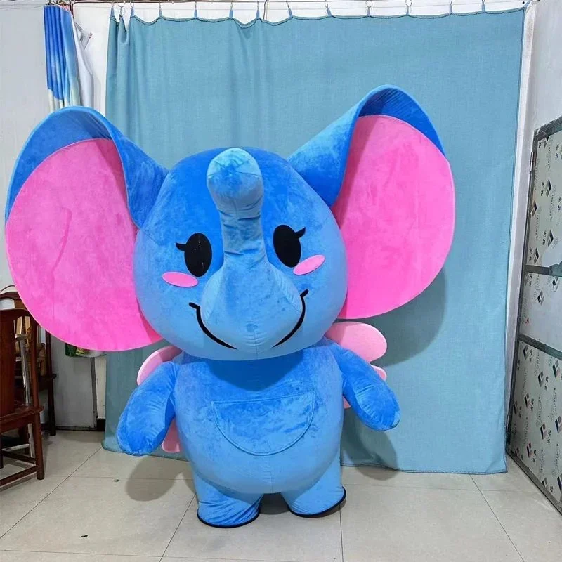 Costumes - Kostum Badut Gajah Dumbo Tiup Raksasa