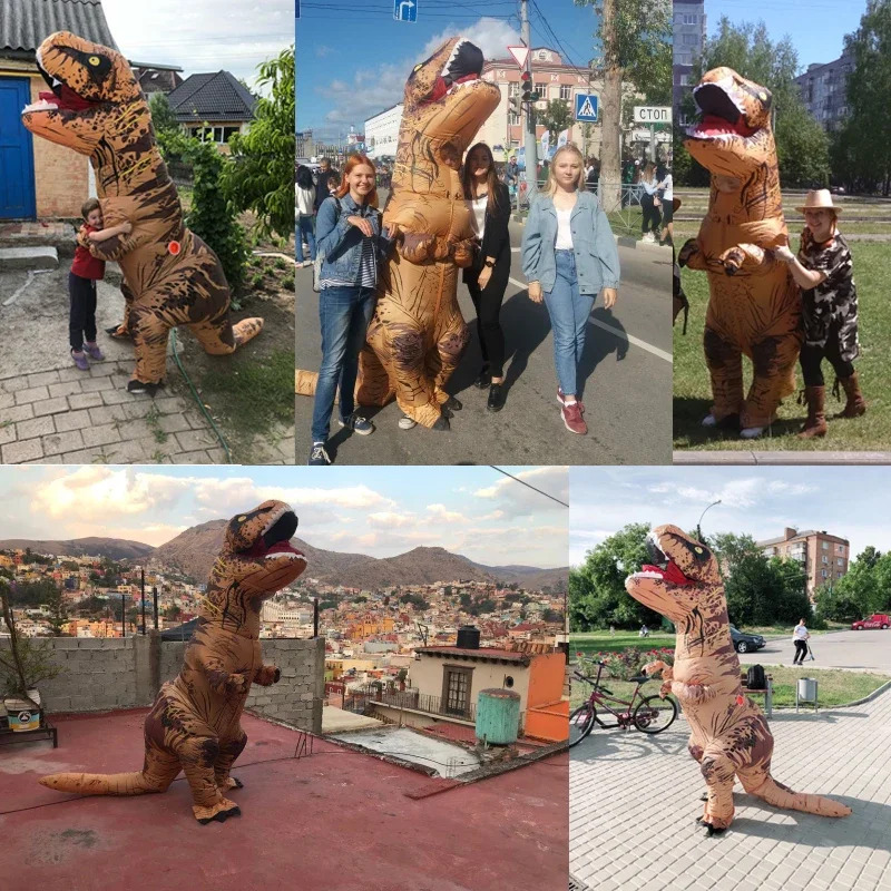 Kostum Dinosaurus Anime Anak-a - Inflatable Dinosaur Costume Adult ulasan dan harga