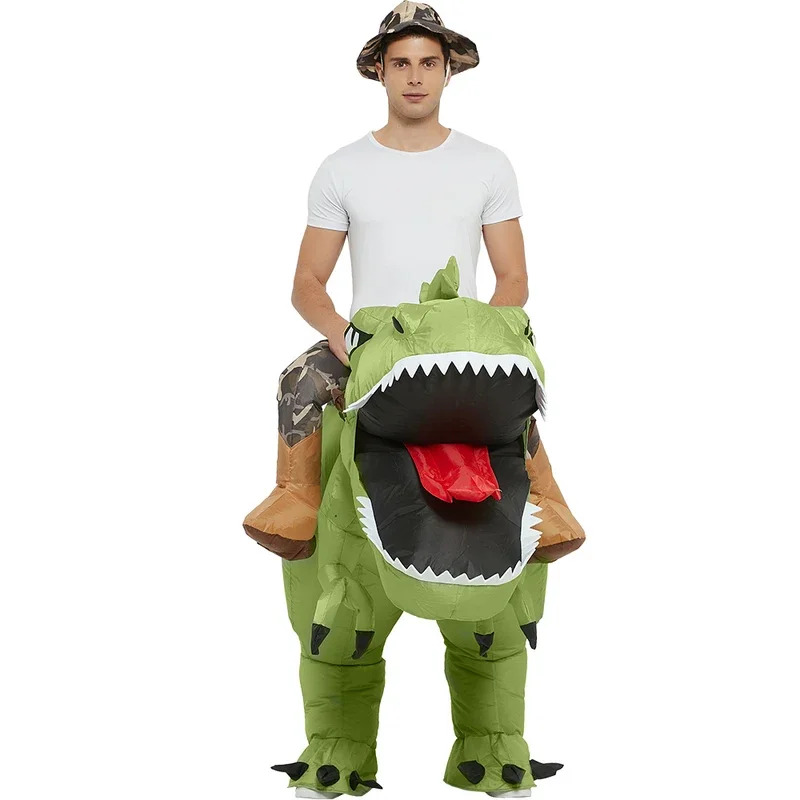 Kostum Dinosaurus Halloween Ti - Inflatable Dinosaur Costume Adult ulasan dan harga
