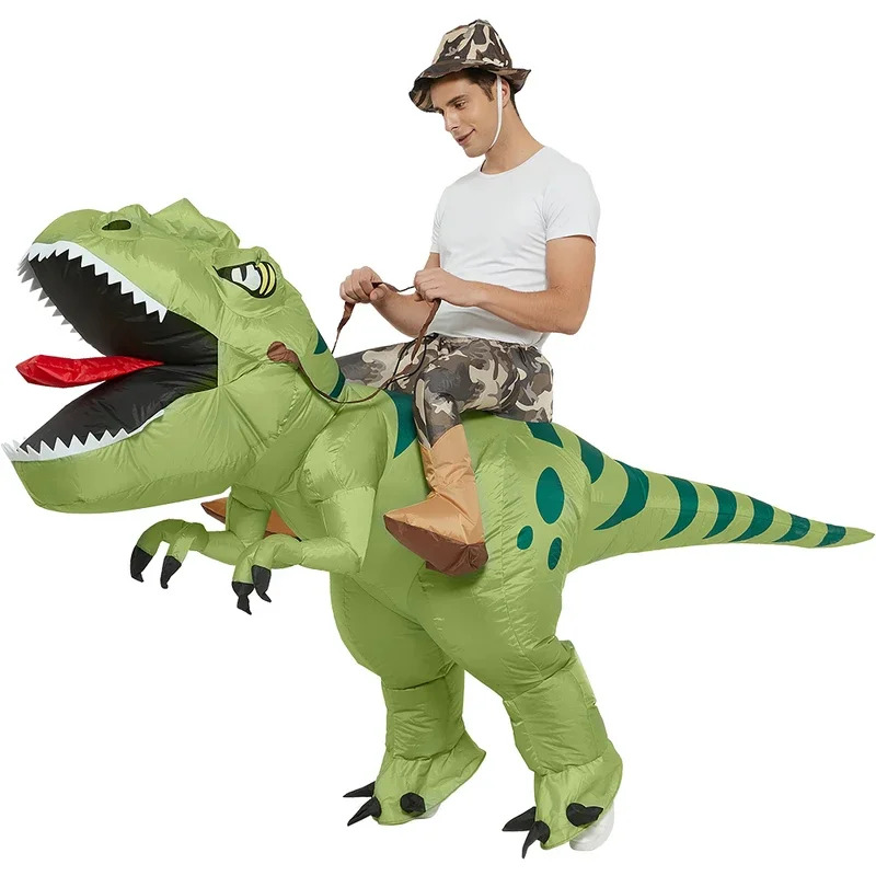 Kostum Dinosaurus Halloween Ti - Inflatable Dinosaur Costume Adult ulasan dan harga