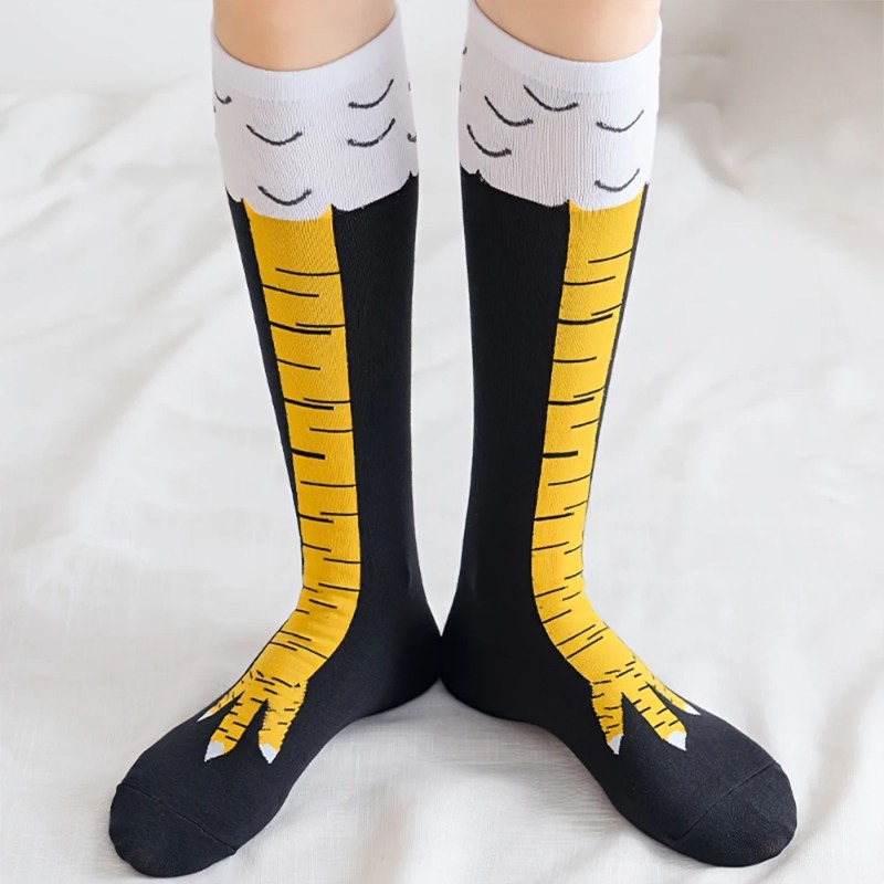 1/2/5 Pasang Kaus Kaki Setingg - Funny Chicken Leg Socks ulasan dan harga