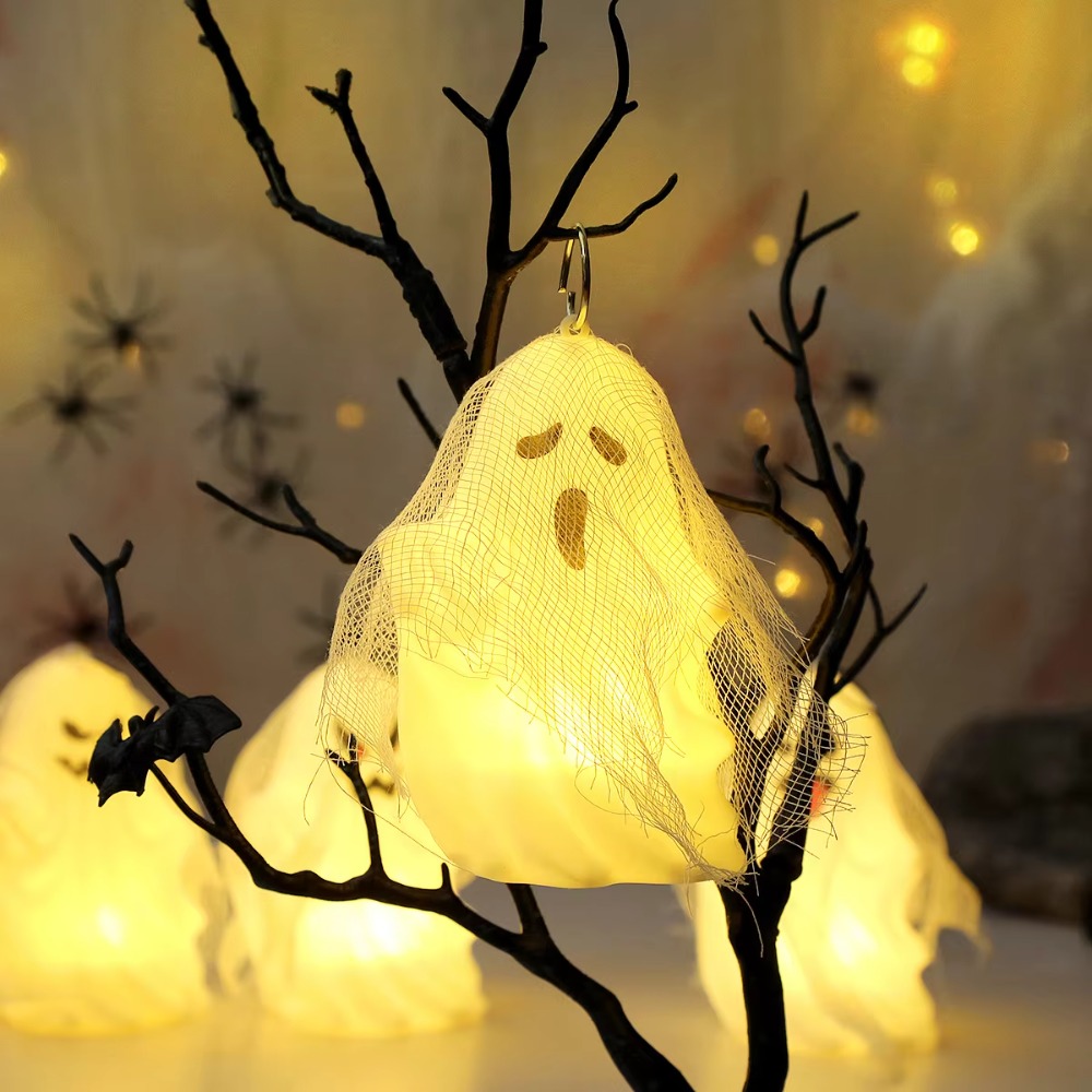 Dekorasi Kepala Hantu Hallowee - Prank Toys ulasan dan harga