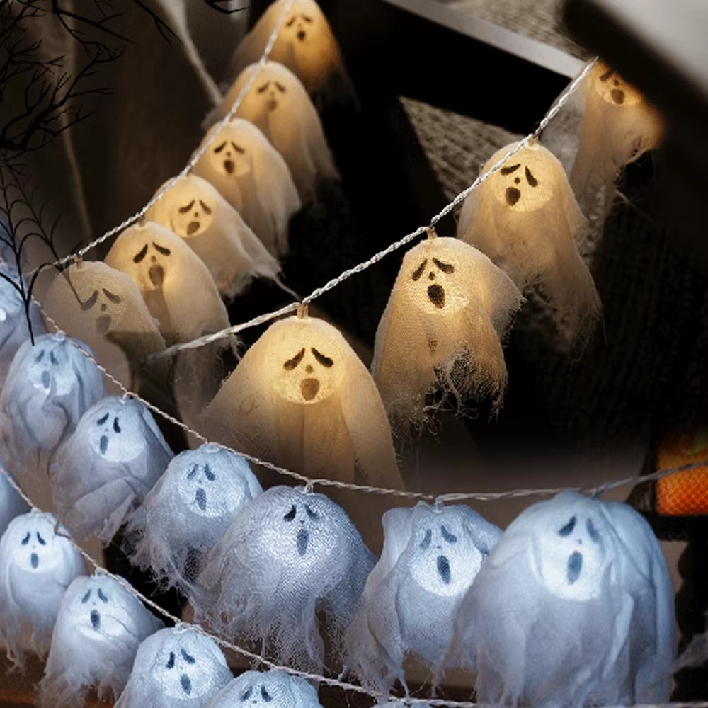 Dekorasi Kepala Hantu Hallowee - Prank Toys ulasan dan harga