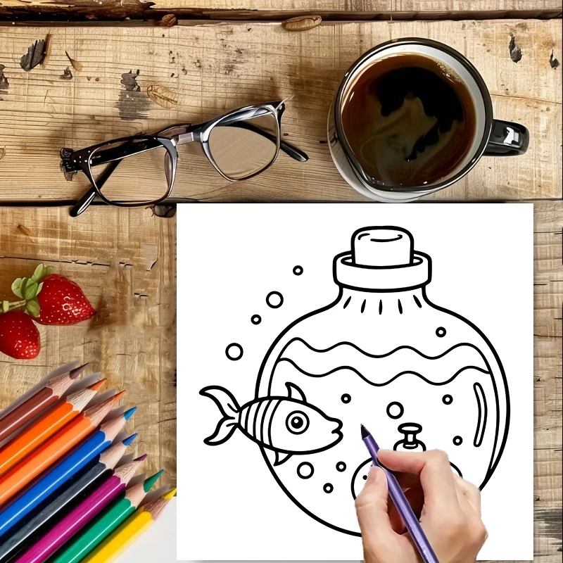 Buku Mewarnai Magic Jar untuk  - Party Supplies ulasan dan harga