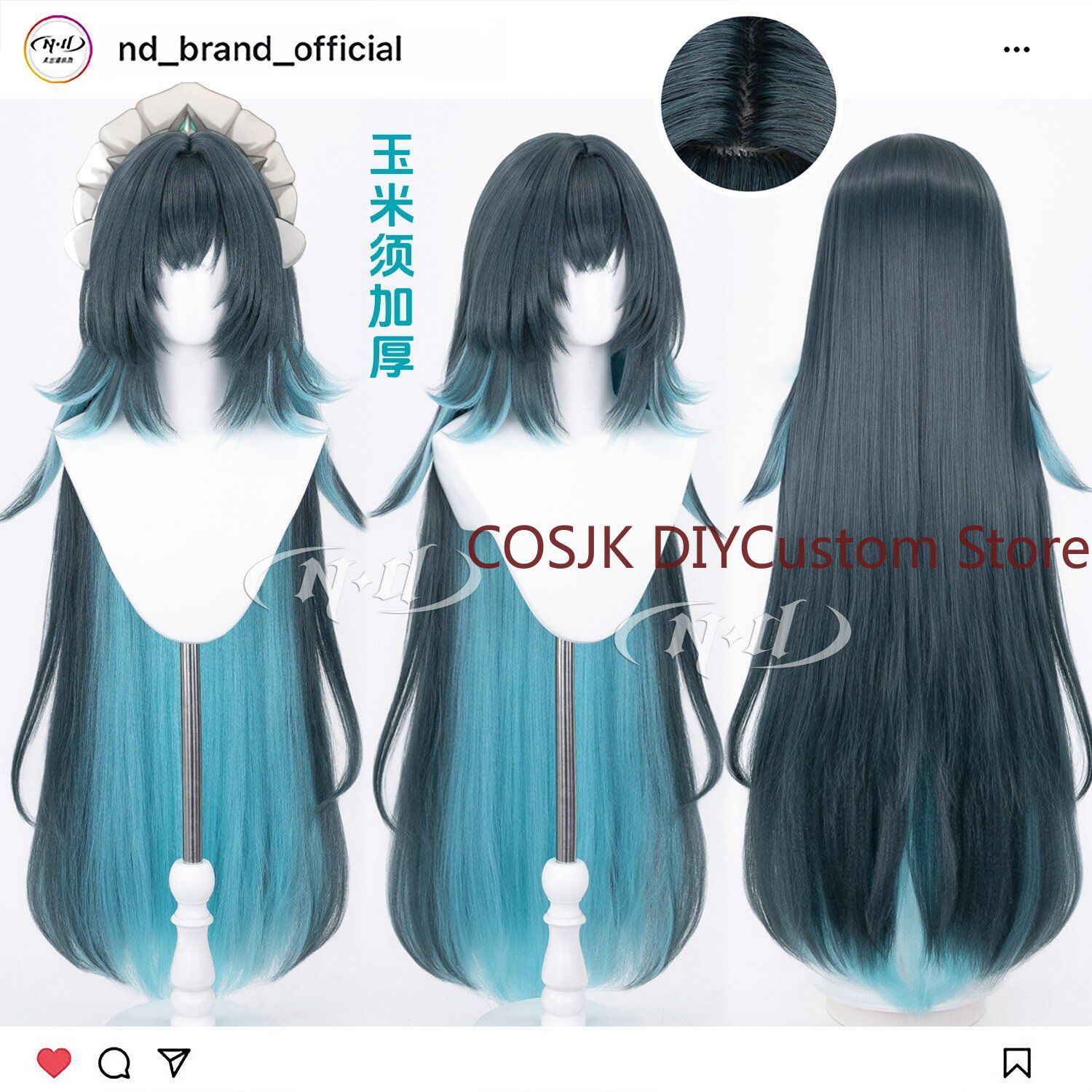 Wig Cosplay Anime Danica dari  - Anime Cosplay Wig Heat Resistant ulasan dan harga