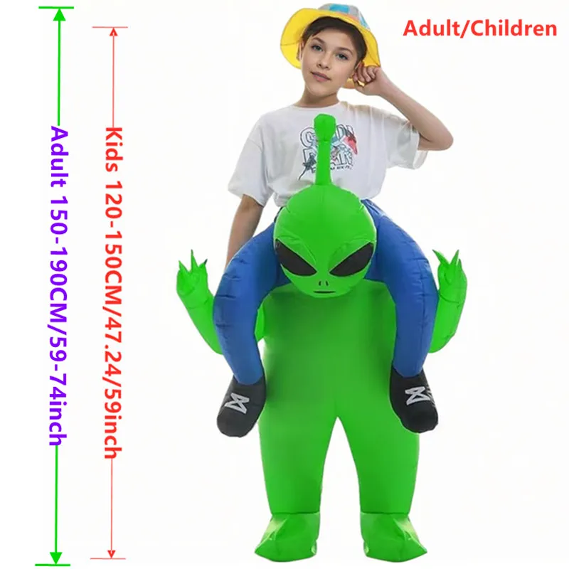 Kostum Alien Tiup yang Menyena - Inflatable Dinosaur Costume Adult ulasan dan harga
