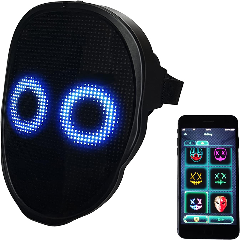 Masker Menyala LED Pesta Pengi - Led Purge Mask Halloween ulasan dan harga