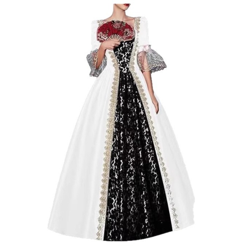 Gaun Wanita S-5XL Baru Gaya Ab - Medieval Renaissance Dress Women ulasan dan harga
