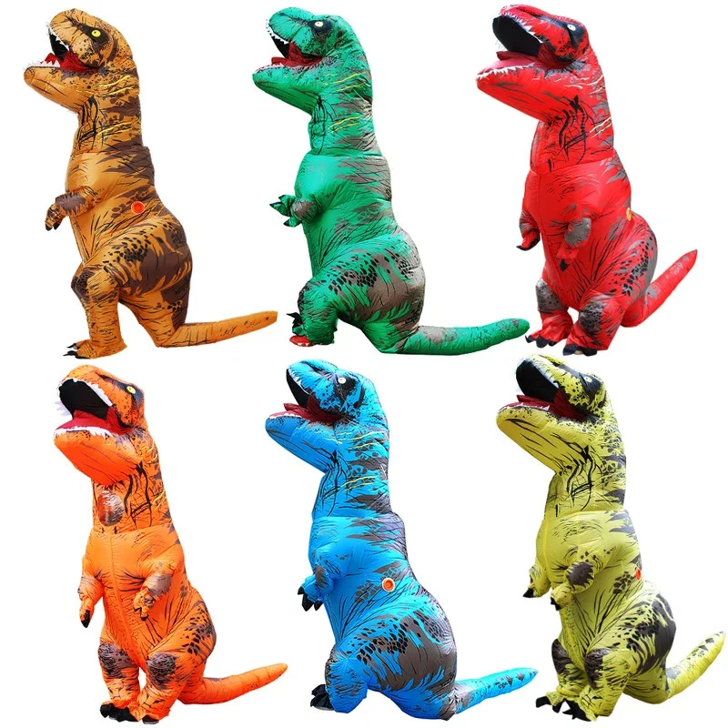 Kostum Dinosaurus Tiup Dewasa  - Inflatable Dinosaur Costume Adult ulasan dan harga