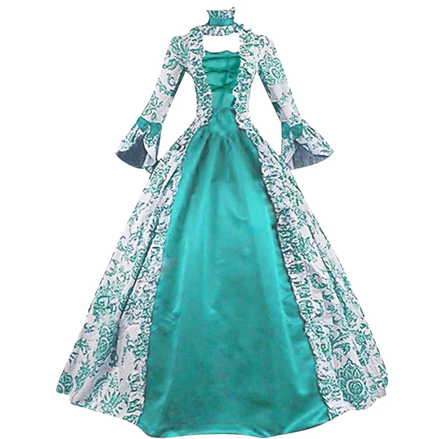 Gaun Cosplay Marie Antoinette  - Medieval Renaissance Dress Women ulasan dan harga