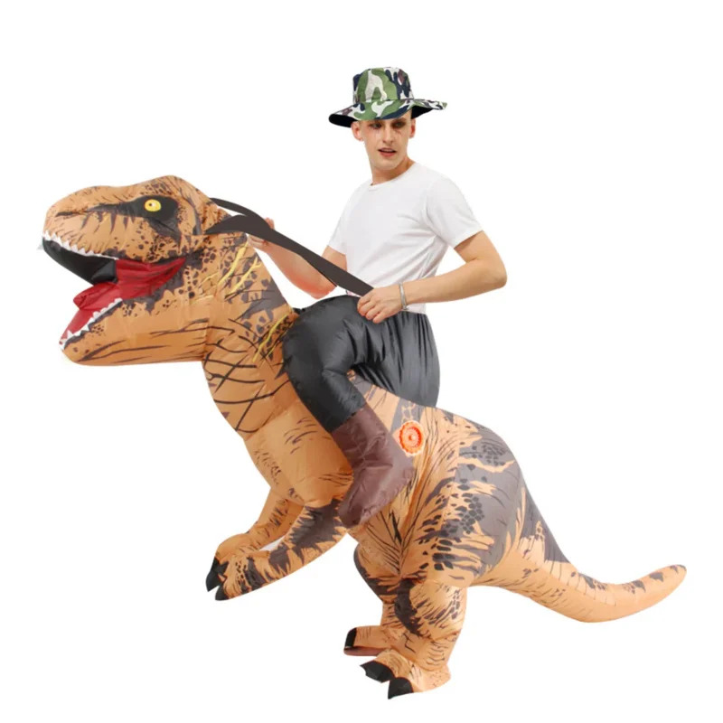 Kostum Dinosaurus Tiup Dewasa  - Inflatable Dinosaur Costume Adult ulasan dan harga