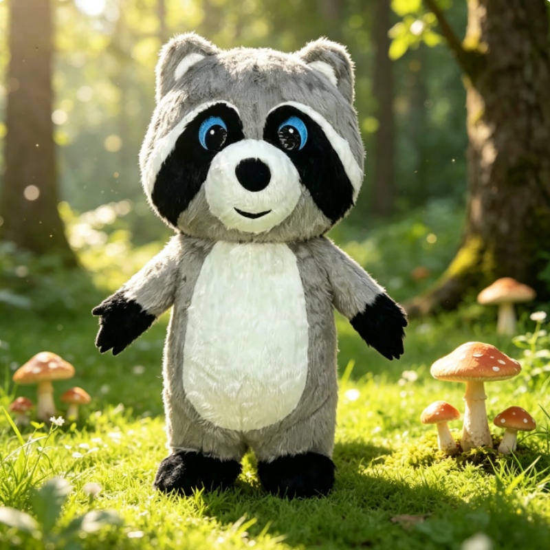 Kostum Maskot Rakun Berbahan B - Costumes ulasan dan harga