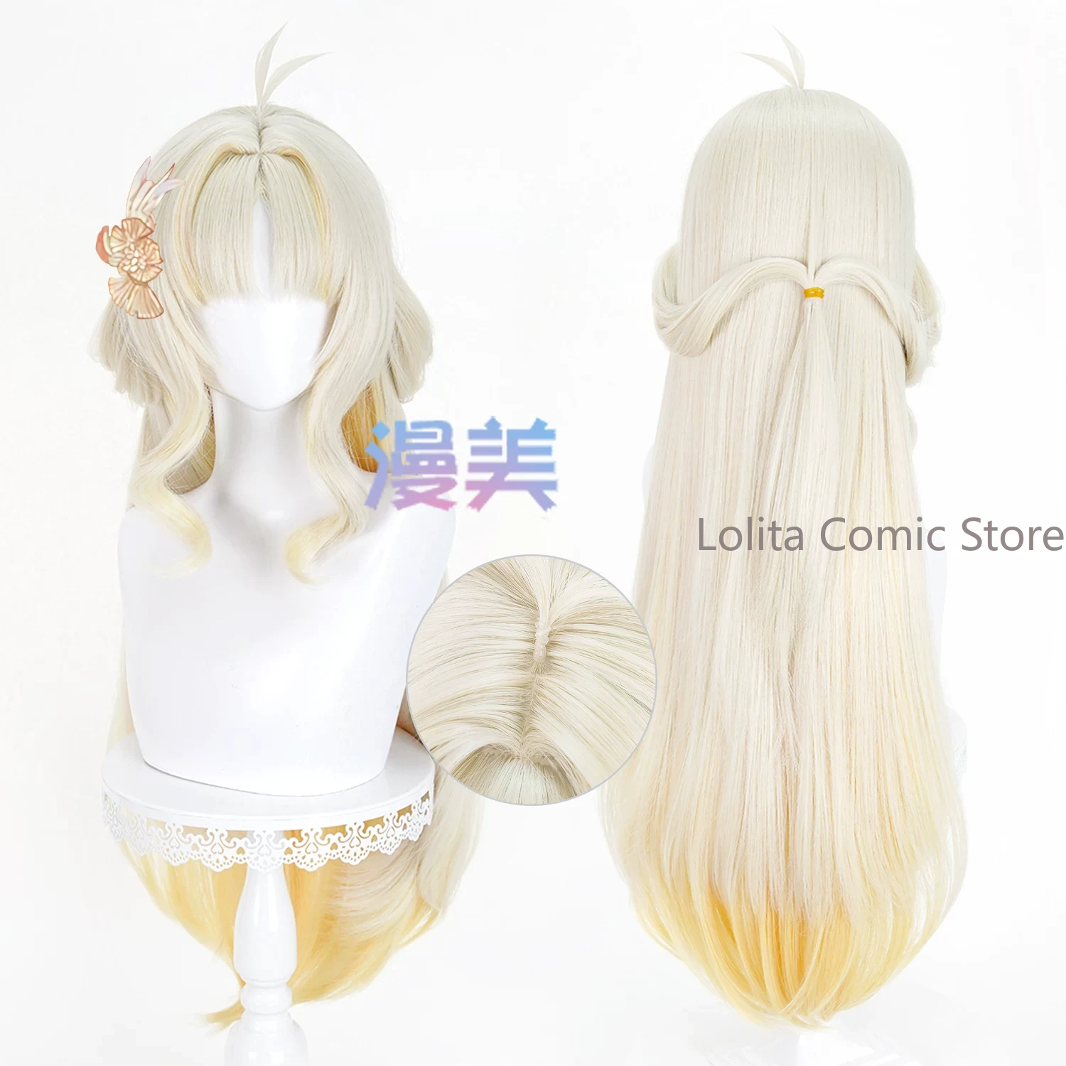 Anime Wuthering Waves, Wig Cos - Anime Cosplay Wig Heat Resistant ulasan dan harga