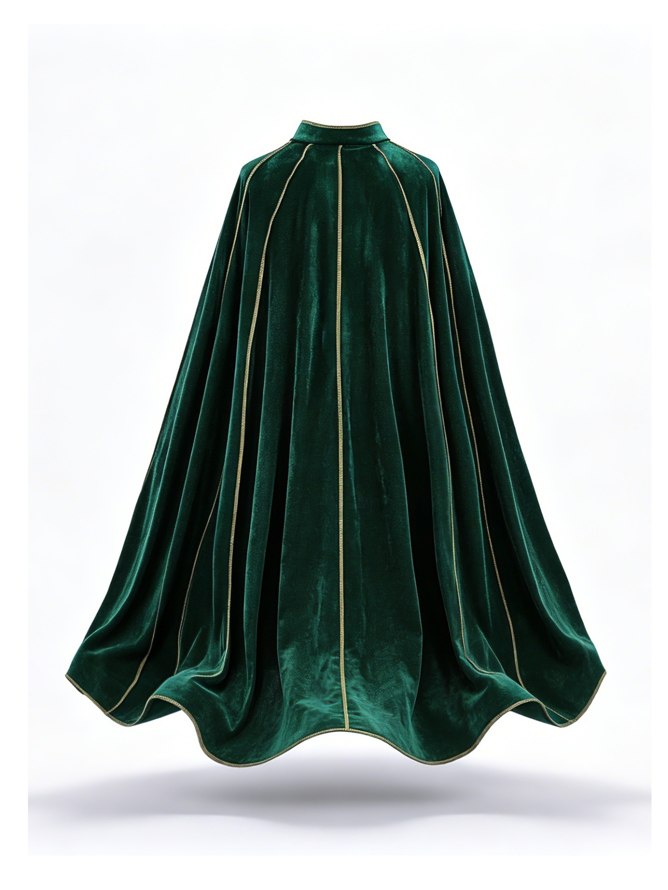 Jubah Beludru Hijau Vintage Wa - Medieval Renaissance Dress Women ulasan dan harga