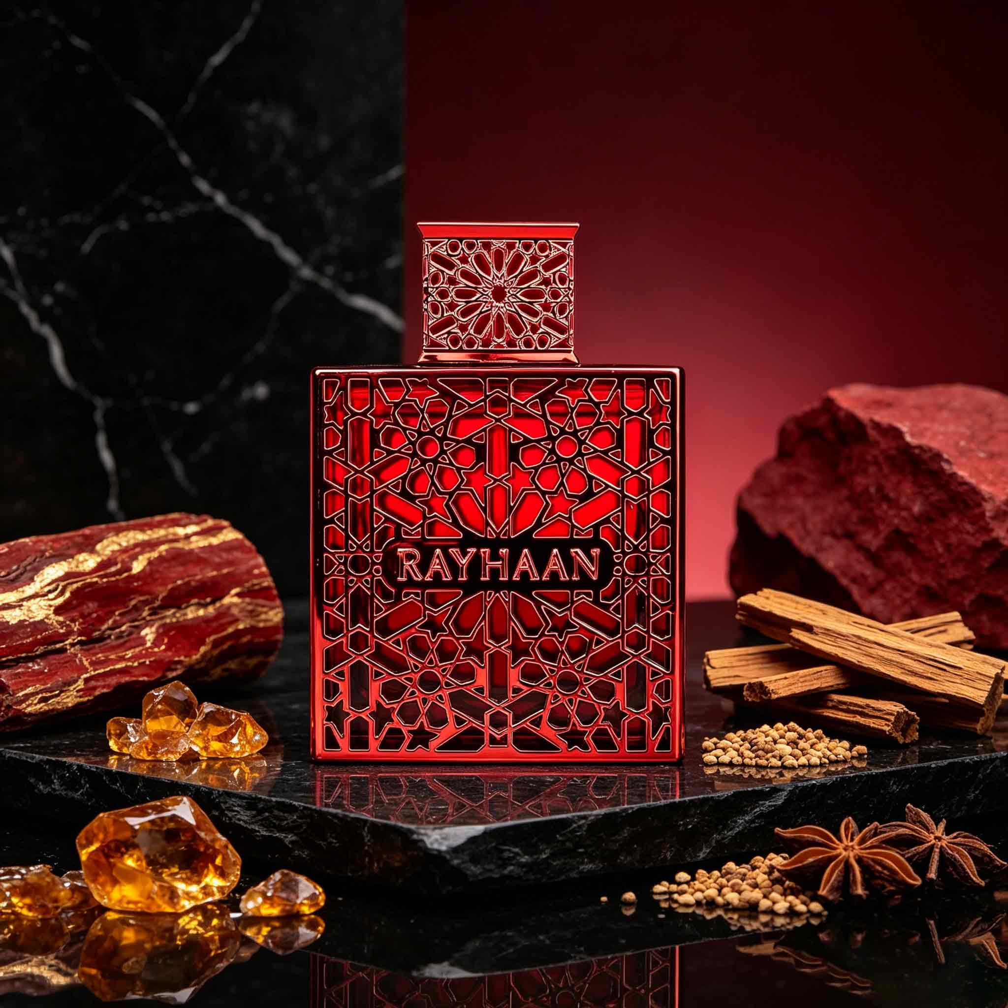 Rayhaan Red 100Ml Edp, Botol U - Novelty Gifts ulasan dan harga