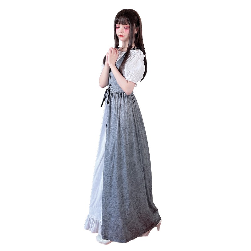 Gaun Panjang Model Terbuka di  - Medieval Renaissance Dress Women ulasan dan harga