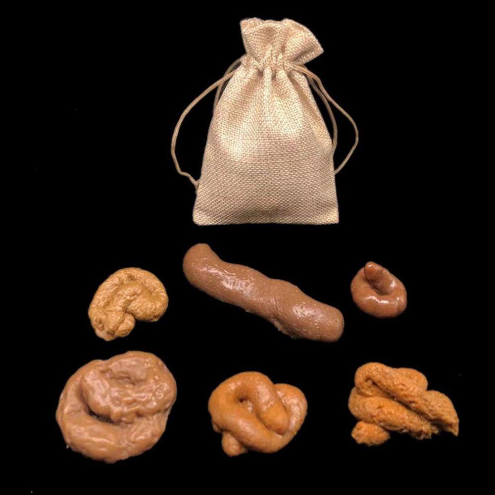 6 Buah Mainan Lucu Berbentuk K - Fake Poop Gag Gift ulasan dan harga