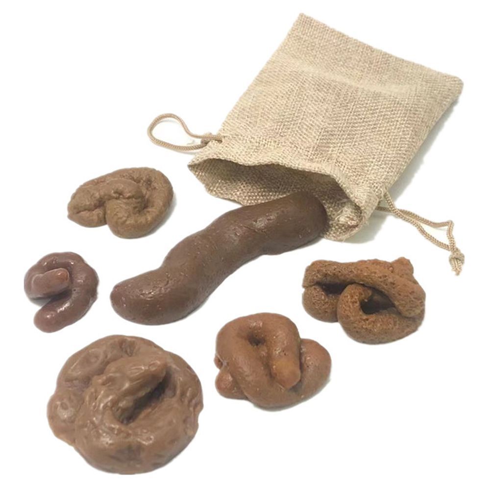 6 Buah Mainan Lucu Berbentuk K - Fake Poop Gag Gift ulasan dan harga