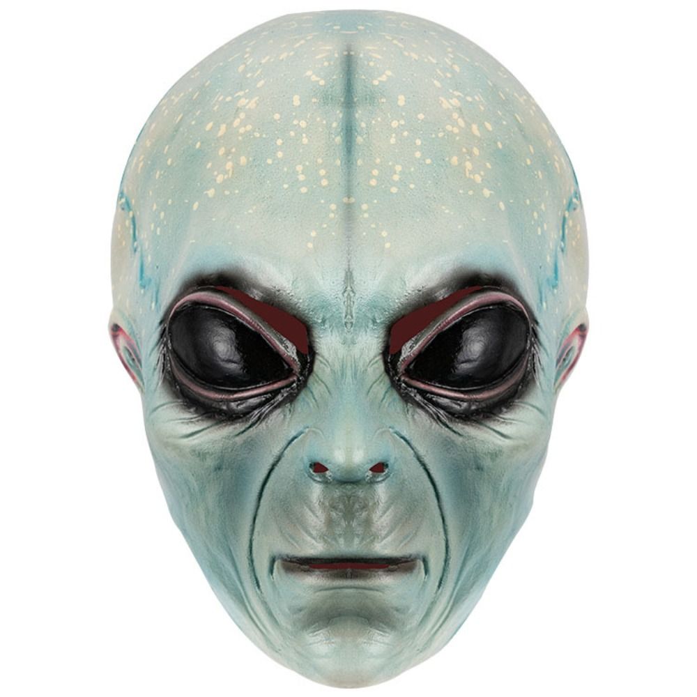 Topeng Alien dari Bahan Lateks - Latex Alien Mask Realistic ulasan dan harga